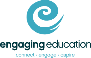 Engaging Education Logo with Tagline "Connect-Engage-Aspire"